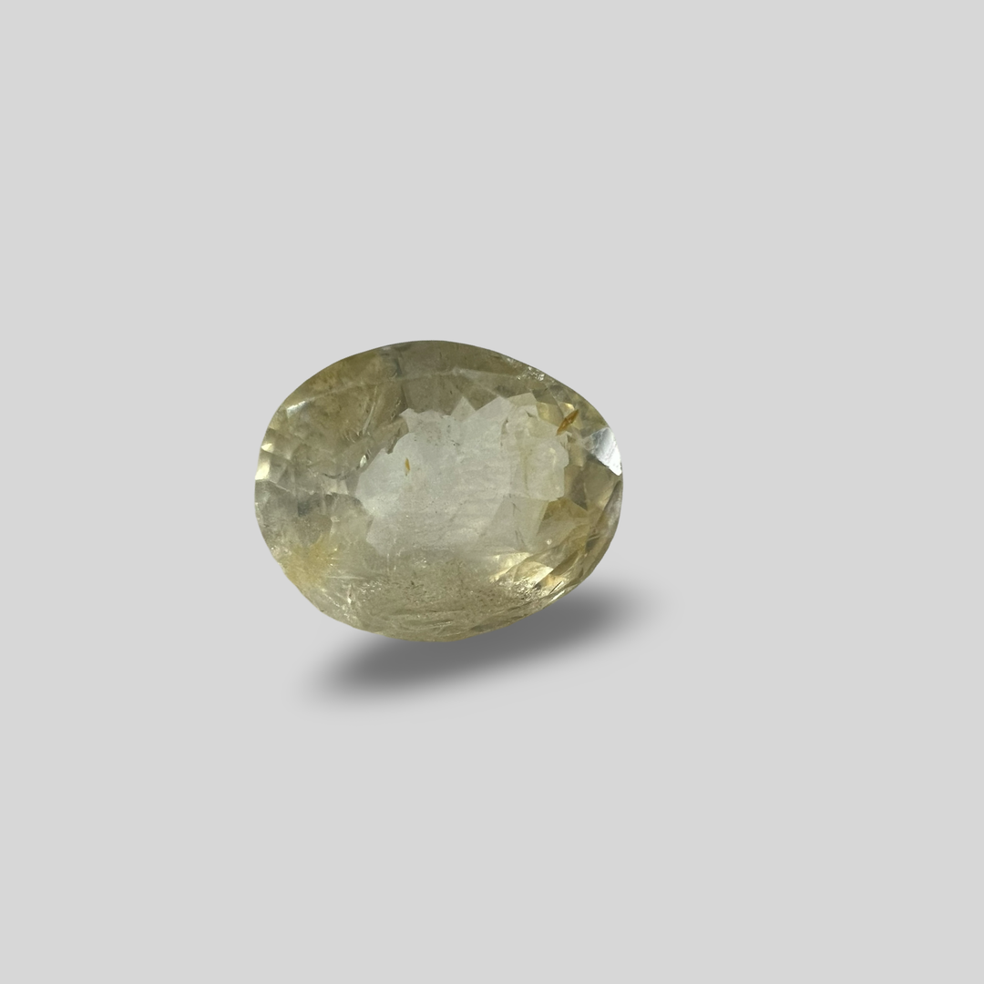 Natural Yellow Sapphire (Pukhraj) 4.34cts (15/174)