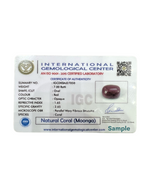 Load image into Gallery viewer, Natural Coral (Moonga) 9.21cts (10.25ratti)